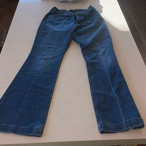 long and lean flare jeans